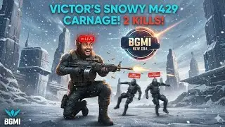 AKJ ATUL GAMERZ is live! BGMI NEW UPDATE SNOWY M429 CARANGE !