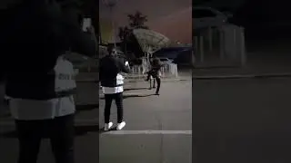 O desafio com Os Loirinhos acabou la fora com Igor Benza a filmar