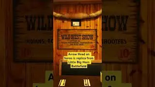 Arrow Head Replica 🤠#wildwest #utah #History