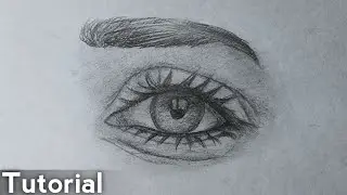 Want to Draw REALISTIC Eyes? Watch This Easy Pencil Sketch Tutorial
