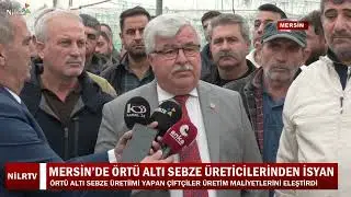 Greenhouse Vegetable Producers in Mersin Revolt
