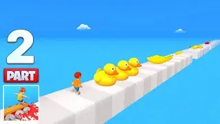 🆕 Max Level &bull; ASMR Run 3D Mobile Game Apk Gameplay ( Stair Stack )Part 2 all levels  iOS Android