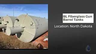 400BBL Fiberglass Gun Barrel Tanks | North Dakota