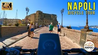 Naples Italy Tour 4K UHD Passenger Area - Beach, Castle, Streets, Fountain, Hotels #napoli2023