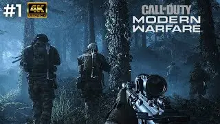 CALL OF DUTY MODERN WARFARE Gameplay PART1 _ 4K