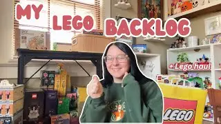 My Lego backlog | lego haul, lego chatting 