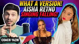 YAZIK reacts to FALLIN' - Aisha Retno