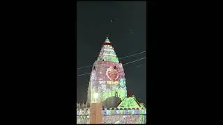 Laser lights on Samaleswari Temple #sambalpur #odisha#cg poojadevnag