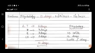 TNTET EXAM- PAPER-1&2-EASY STUDY PLAN-PREPARATION CHART-DATEWISE PLANNING-@AcademyforGovtexams