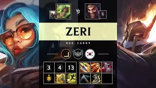 Zeri ADC vs Draven - KR Challenger Patch 25.19