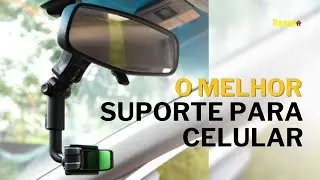 O melhor Suporte Universal Para Celular com Encaixe de Retrovisor 360&deg;