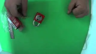 Lockwood 225 Padlock 003 Fire Key - Dr Lock Shop