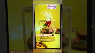 Video menu screen | Menu led tv | Restaurant led tv for menu #ledtv #digitalsignage #ledtvsignage