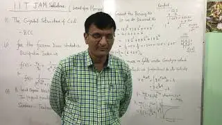 IIT JAM 2019 physics solutions