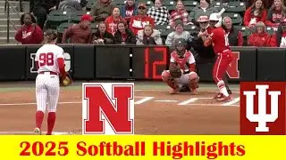 Indiana vs #18 Nebraska Softball Game Highlights 4 18 2025