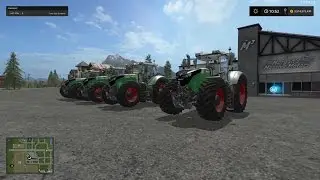 Farming Simulator 17 FS17 Mod  FENDT 1000 VARIO BY STEPH33 V1.0 Tractor