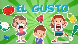 EL GUSTO 👅🍓 LOS 5 SENTIDOS | V&iacute;deos educativos para ni&ntilde;os