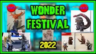 Wonder Festival Winter 2022 Reveals! Godzilla, Kaiju, X-Plus, etc. !