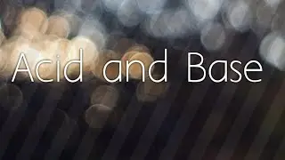 Acid & base definition