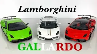 1:18 Lamborghini Gallardo  a Superlegarra , Balboni and a Super Trofeo Stradale