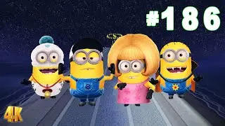 Despicable Me: Minion Rush - Gameplay Walkthrough at Anti-Villain League | LVL 689-691| EP#186 | 4K