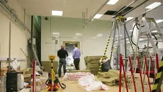Hemi Anechoic Chamber Build Time Lapse