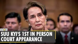 Aung San Suu Kyi appears in court for first time since Myanmar coup | Military Junta | World News