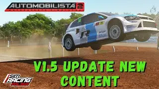 Rallycross in Automobilista 2, have you seen it yet? AMS2 V1.5 #ams2 #simagic #simracing #rallycross