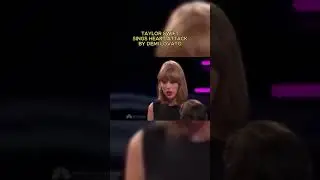 Taylor Swift sings Heart Attack by Demi Lovato #taylorswift #thevoice #demilovato #popculture #short