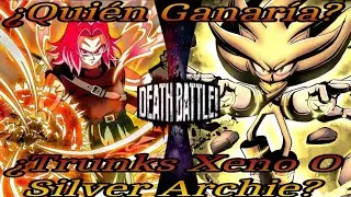 Trunks Xeno (Dbh) Vs Silver The Hedgehog (Archie C&oacute;mics) [Dragon Ball Vs Sonic Parte 5] | Cristgod16