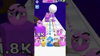 Merge Number Run - Gameplay New Mobile Games 207 (android,iOS)