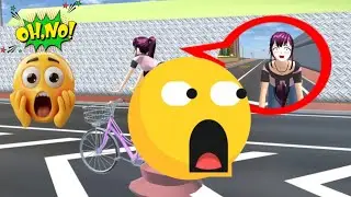 RINA MENCRET DI SEPEDA DAN DIKEJAR POLISI TAIGA 😱🤣 | SAKURA SCHOOL SIMULATOR 