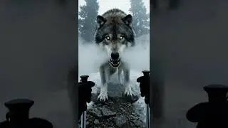 Solo Hiker vs MASSIVE Mountain Wolf!