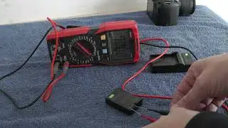 Digital Camera Battery & Charger Test with a Multimeter (Voltage & Continuity Check)