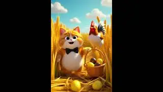 Funny cat and chicken #cat #catvideos #adventure