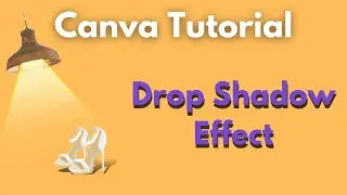 Canva Drop Shadow With Canva (Free Tutorial) #dropshadow #canvatutorial #canva