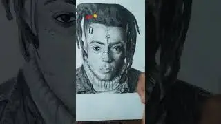 Drawing XXXTENTACION #shorts #short #trending #youtubeshorts