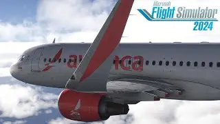 🛬Epic Landing A320 on the 