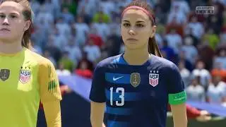 England vs USA||Womens||World Cup 2019||HD Gameplay||Fifa19||Highlights||