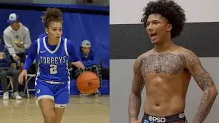 Mikey Williams Pulled Up To Watch Jada Williams La Jolla Country Day Squad 🔥