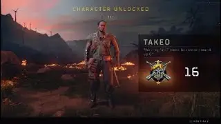 HOW TO GET TAKEO IN BLACKOUT (Blackops4 Gameplay)