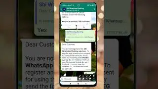 Sbi whatsapp banking kaise chalu karen | sbi whatsapp banking | how to open sbi whatsapp banking