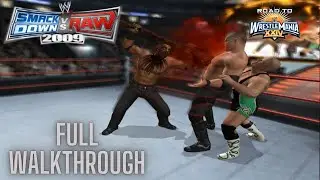 The Undertaker's Road to Wrestlemania [WWE Smackdown vs Raw 2009] [Full Walkthrough] (PS2) (1080p)