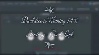 Duckdice - 14% Winning Strategy (Best Online Provably Fair Dice Playing Site) #acedd956 #duckdice