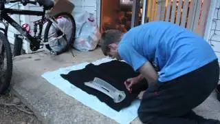 How to: Wrap interior pieces with fabric, simple.