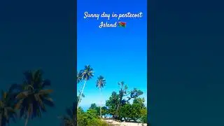 VANUATU 🇻🇺🏝 One of the beautiful Island in Vanuatu - It' Pentecost Island 😍🙈🏖 #pacifictravel