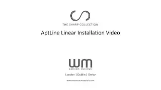 AptLine Linear Installation Video