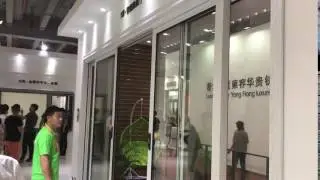 MultiDrive by Autoslide on Bi-Parting Door Display