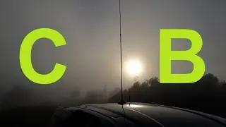 📡 CB-FUNK! 📶 Nebel am Schliffkopf im Schwarzwald!