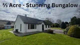 Rural Highland Bungalow - Between Dingwall and Strathpeffer - Great Views £390K